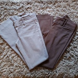 Bundle! 2 pair of Limited Exact Stretch Pants 4R